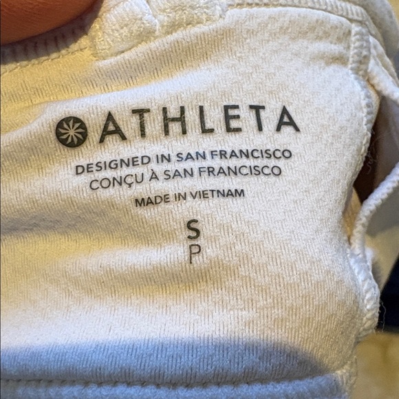 Athleta Navy Blue and White Sports Bras - Picture 3 of 6